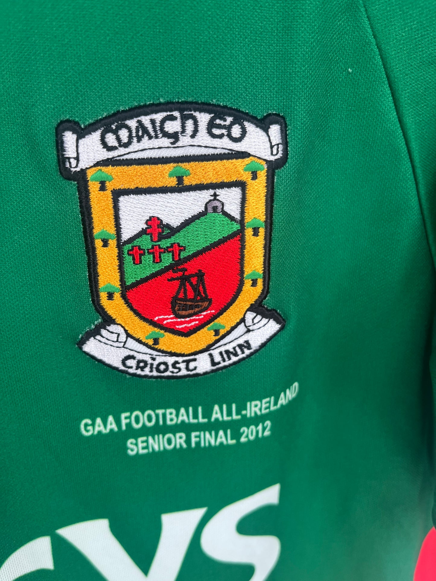Mayo GAA 2012 All Ireland Final Jersey
