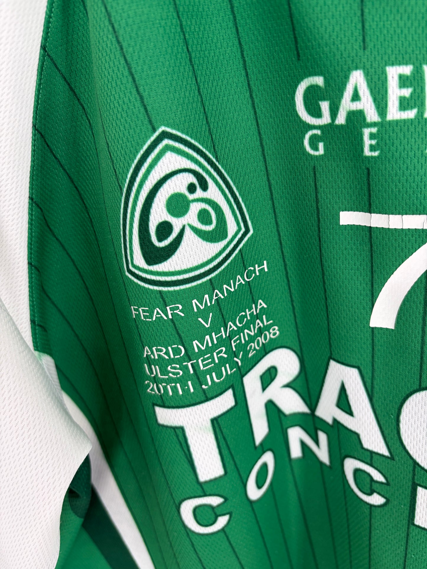 2008 Fermanagh GAA Ulster Final Jersey - #7