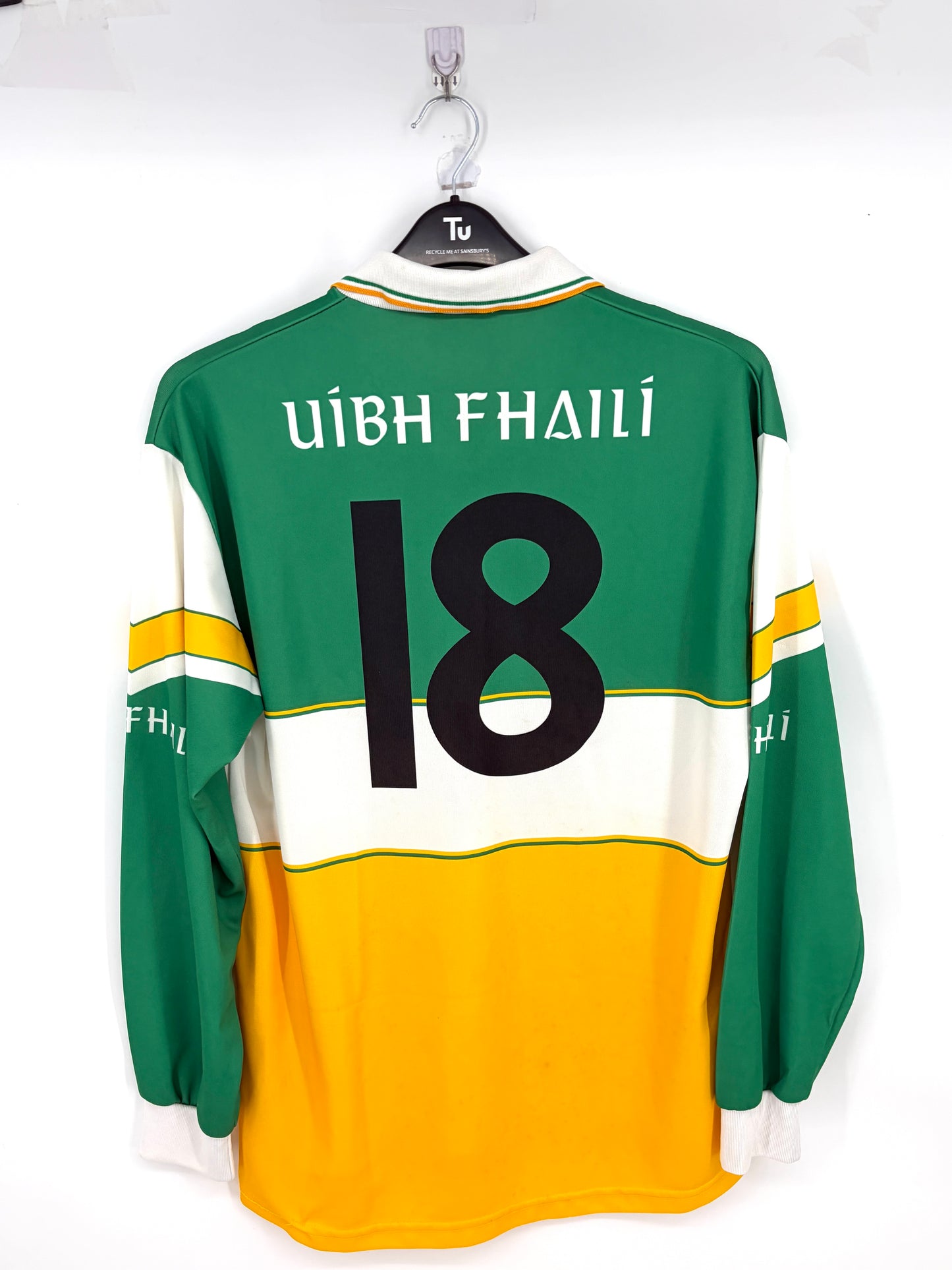 2003/04 Match-Worn Offaly GAA Jersey - #18