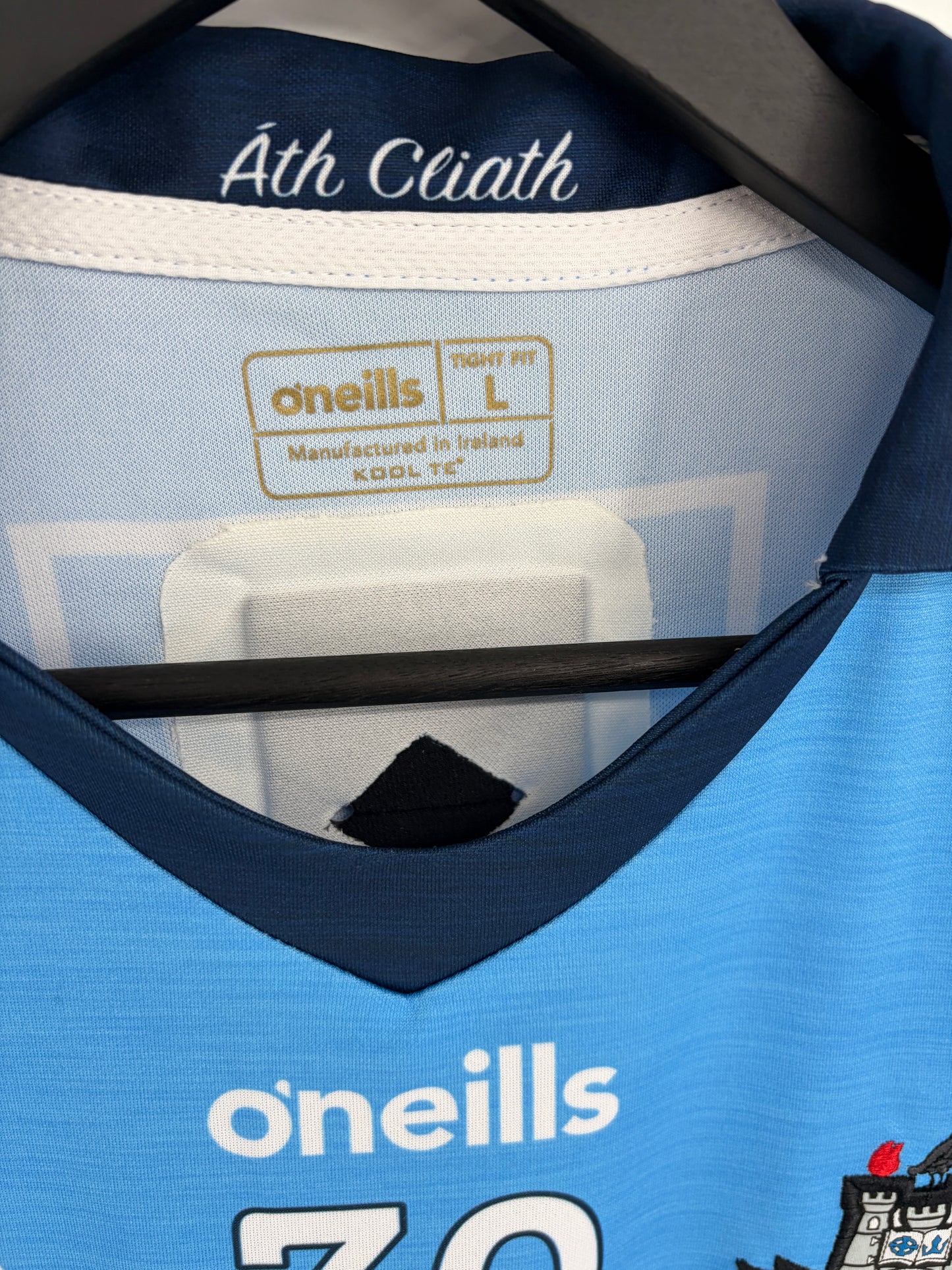 Match-Worn GPS 2019 Dublin GAA Jersey - #30 (Large Player Fit)
