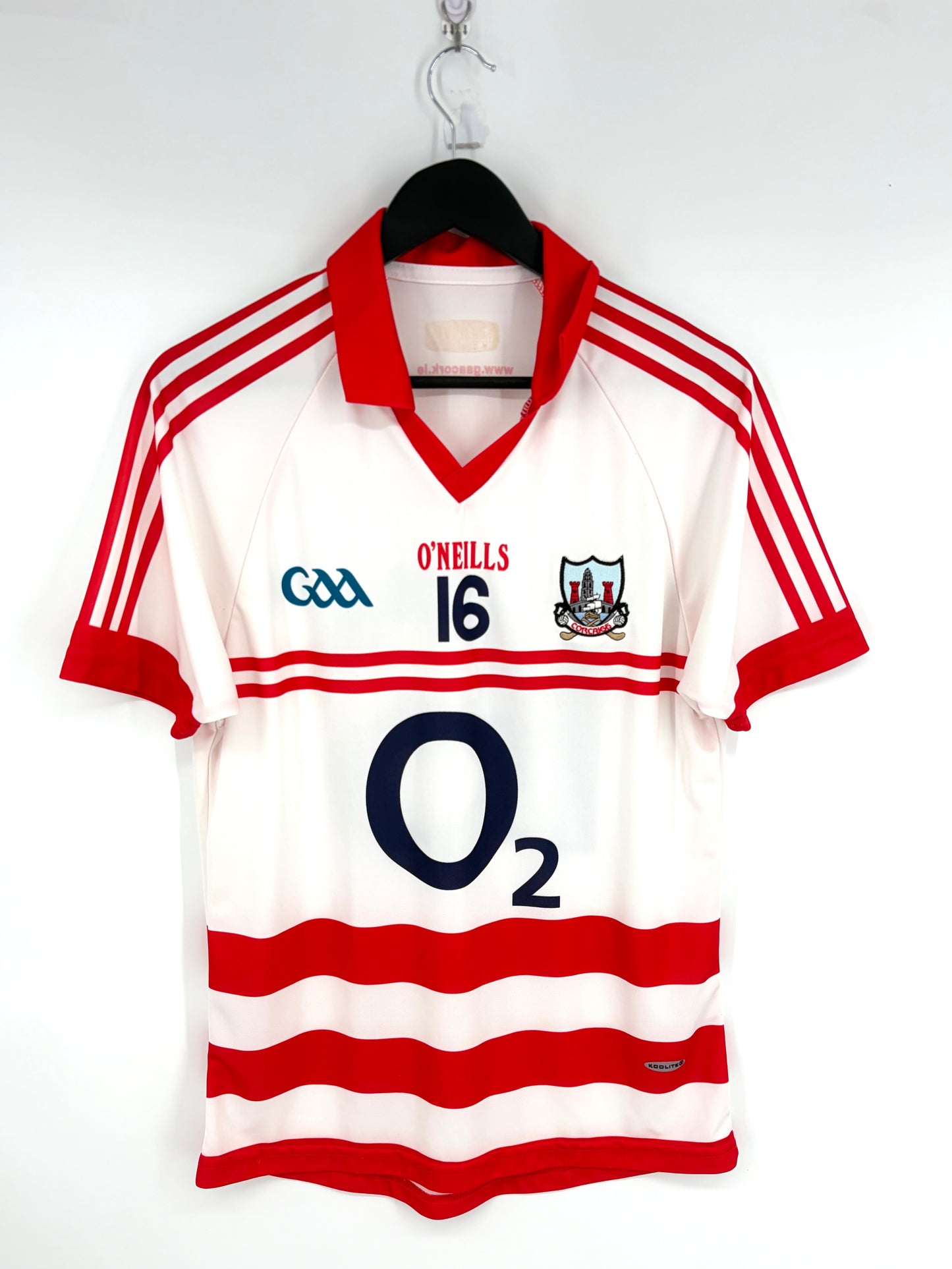 Match-Worn 2010/12 Cork GAA Jersey - #16