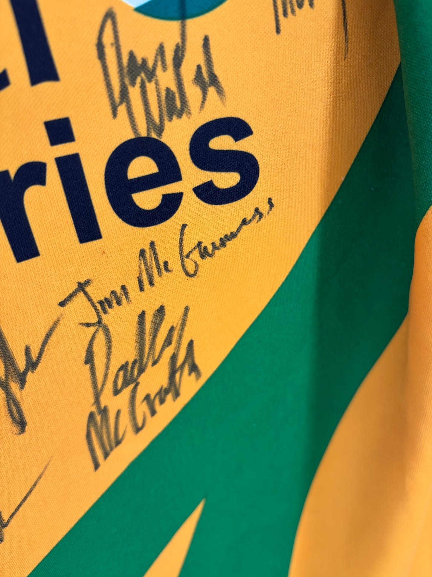 Signed 2011 Donegal GAA Jersey Competition