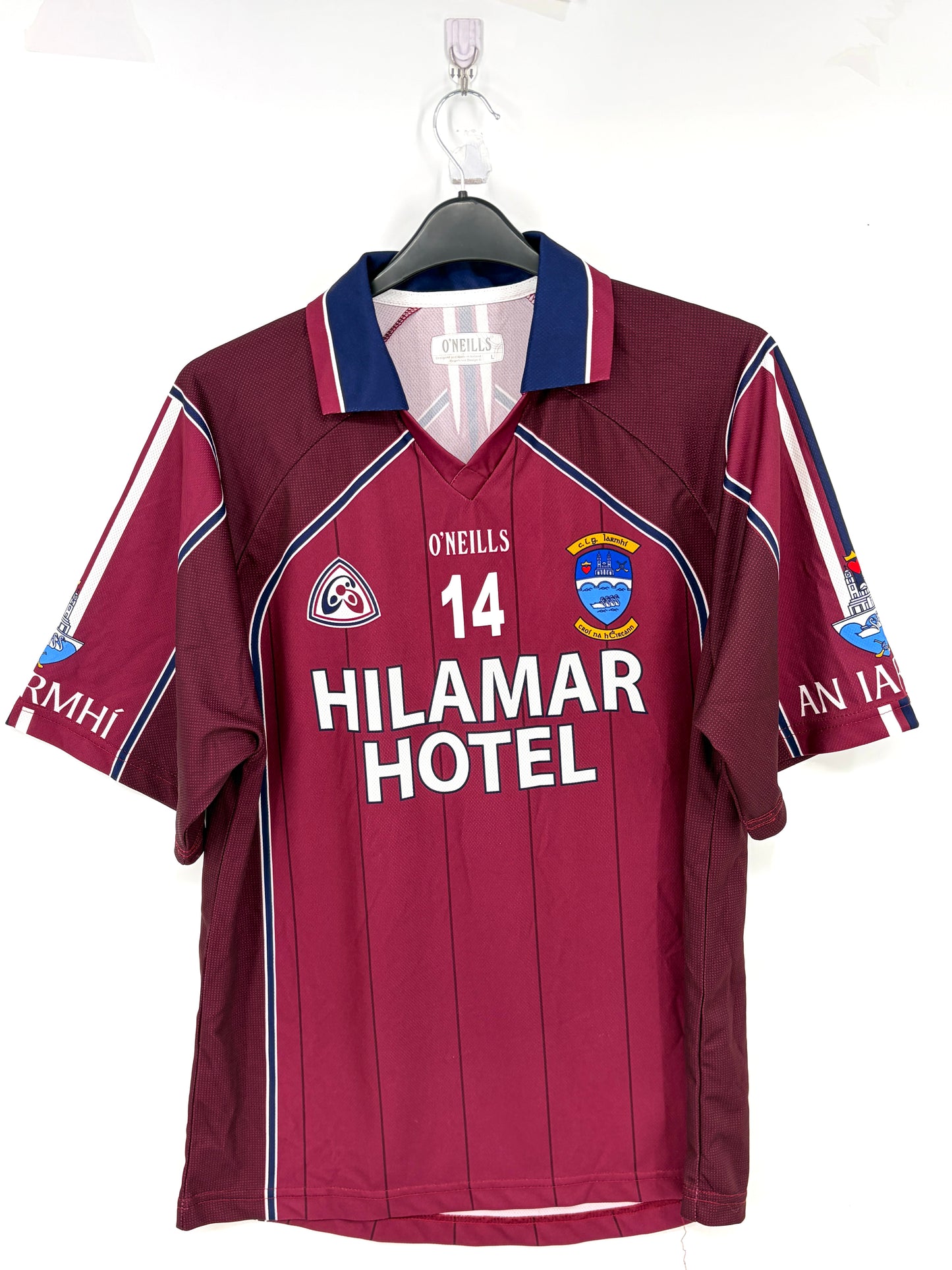 2008 Match-Worn WestMeath GAA Jersey - #14