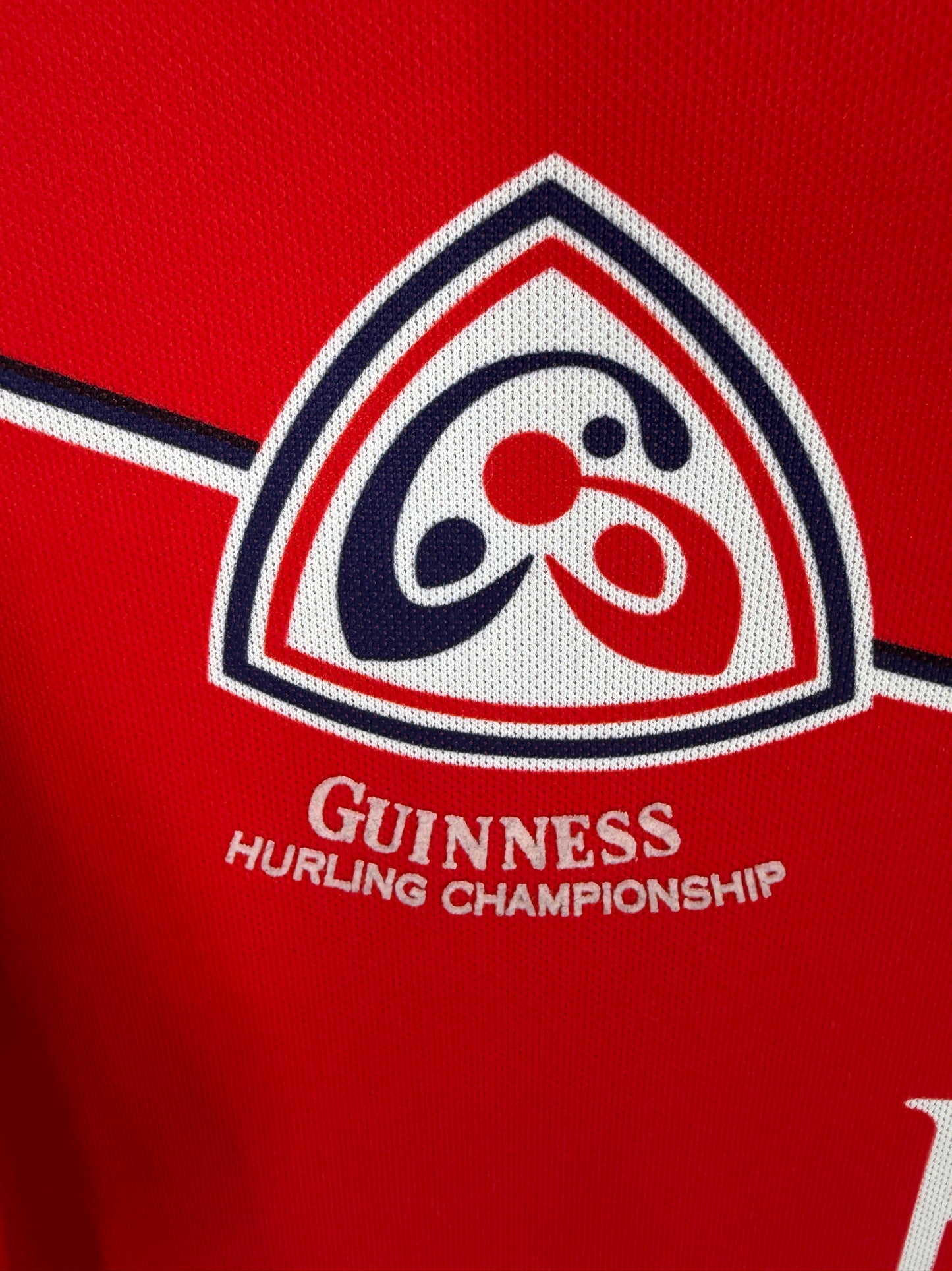 Match-Worn 2000 Cork GAA Hurling Championship Jersey -#25