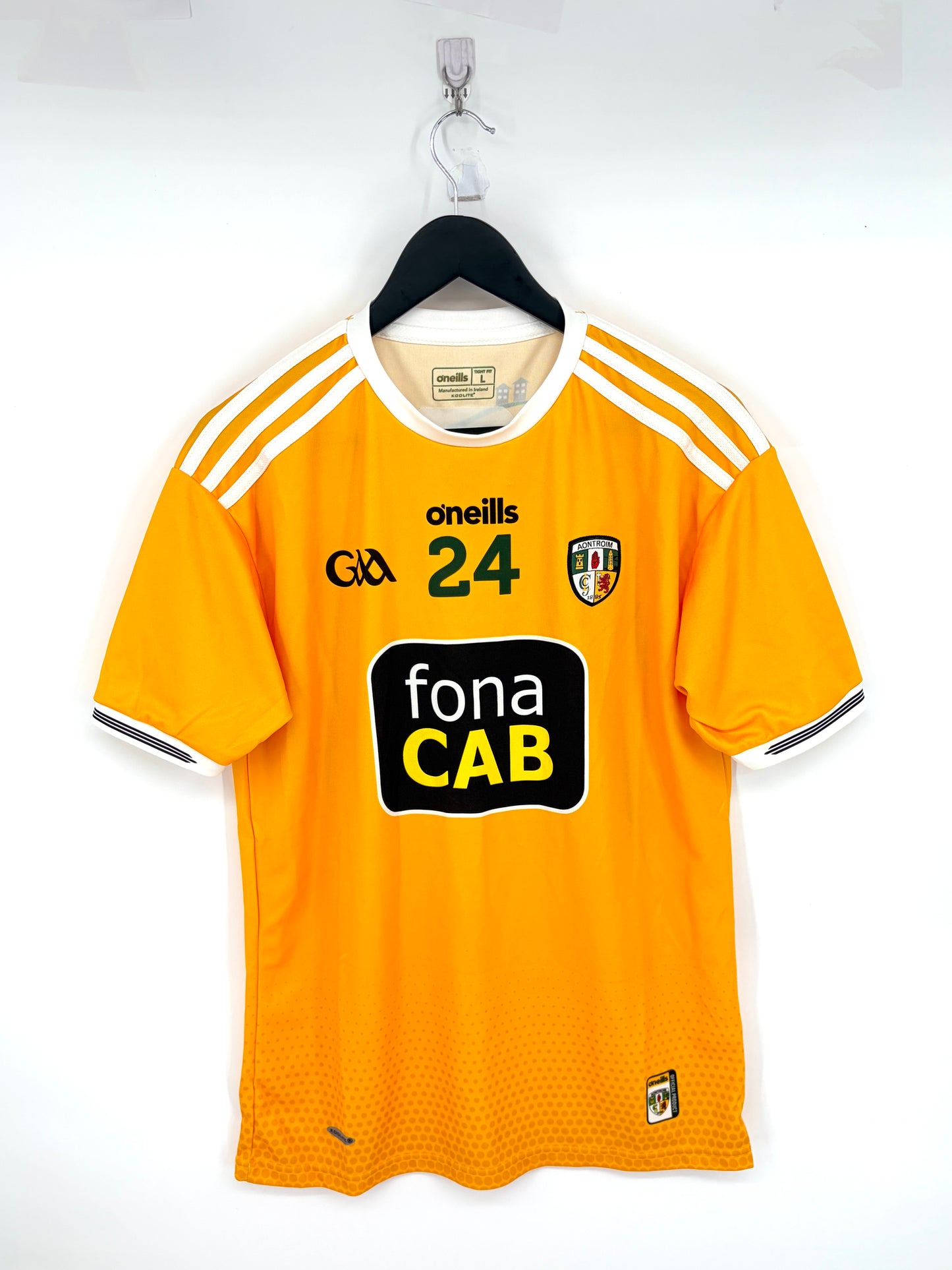 Match-Worn Antrim GAA 2020 Jersey GPS - #24