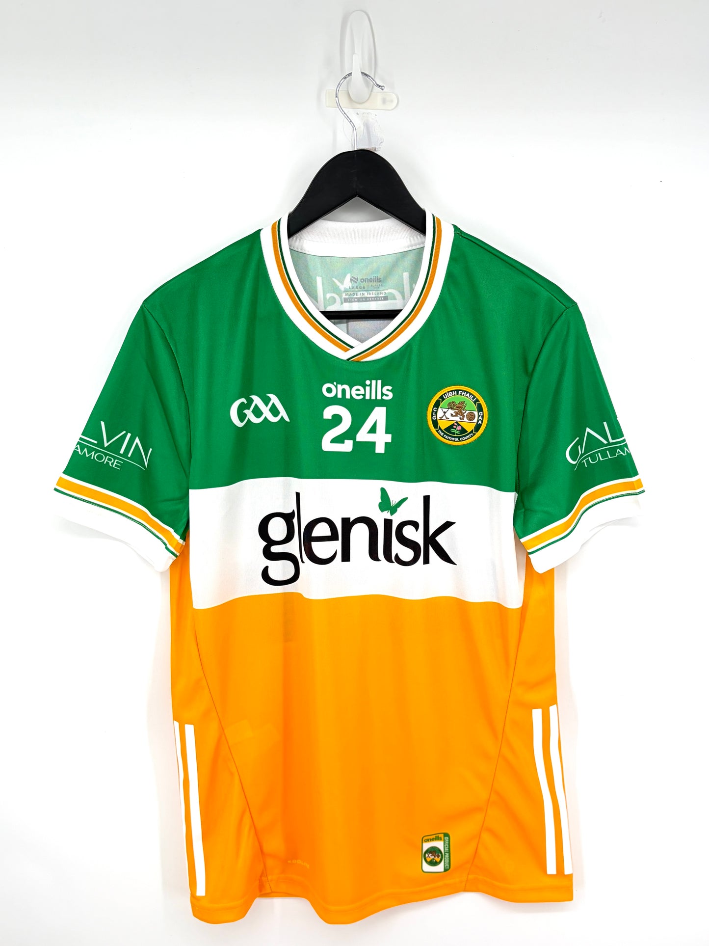 Offaly GAA 2024/25 GPS Player-Issued Jersey - #24