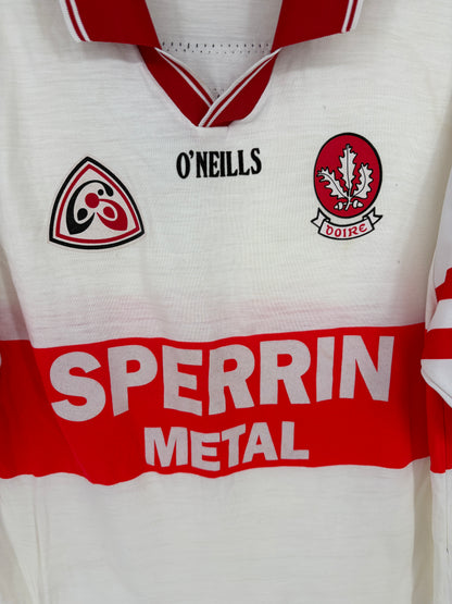 Match Worn 1998 Derry GAA Jersey - #7