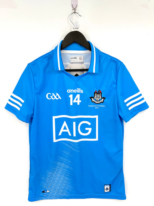 2020 Player Issued GPS Dublin GAA Jersey - #14 (u20s)