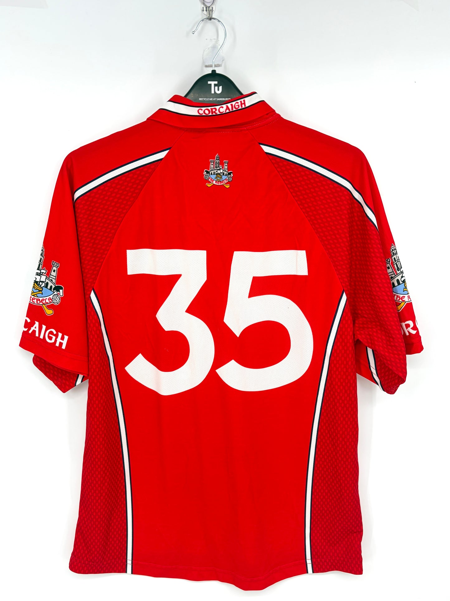 Match-Worn 2004-07 Cork GAA Jersey - #35