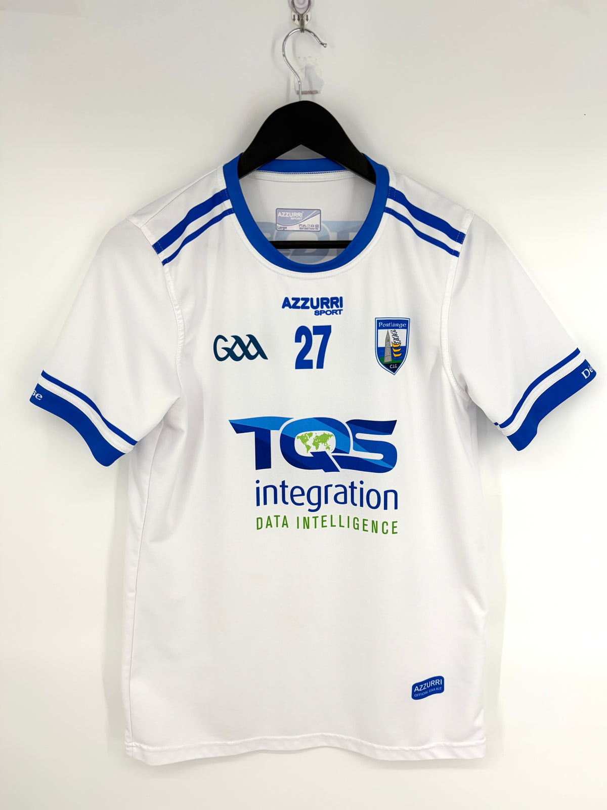 Player Issued 2018/19 Waterford GAA Jersey - #27