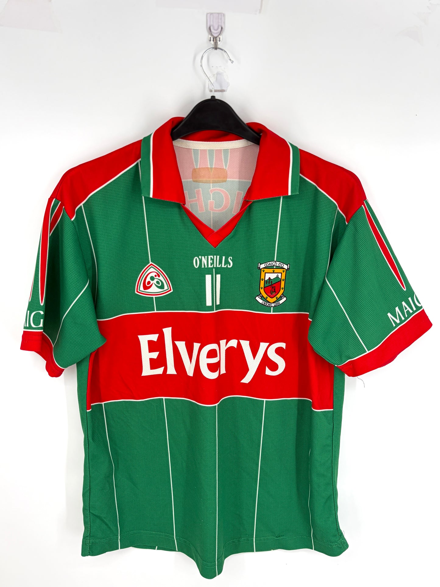 2008 Match-Worn Mayo GAA Jersey - #11