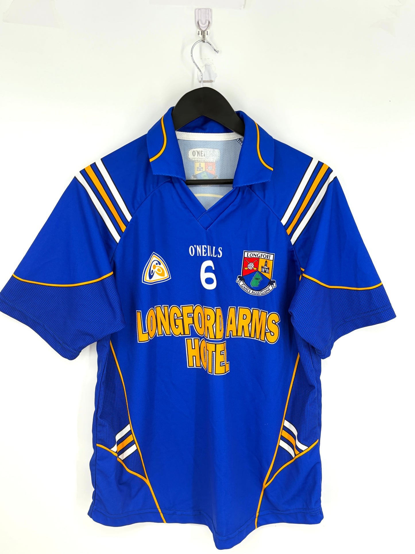 Match-Worn 2008 Longford GAA Jersey - #6