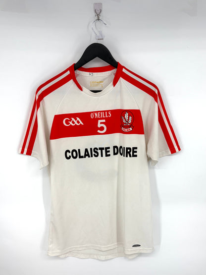 Match-Worn Derry GAA 2014 Jersey - #5