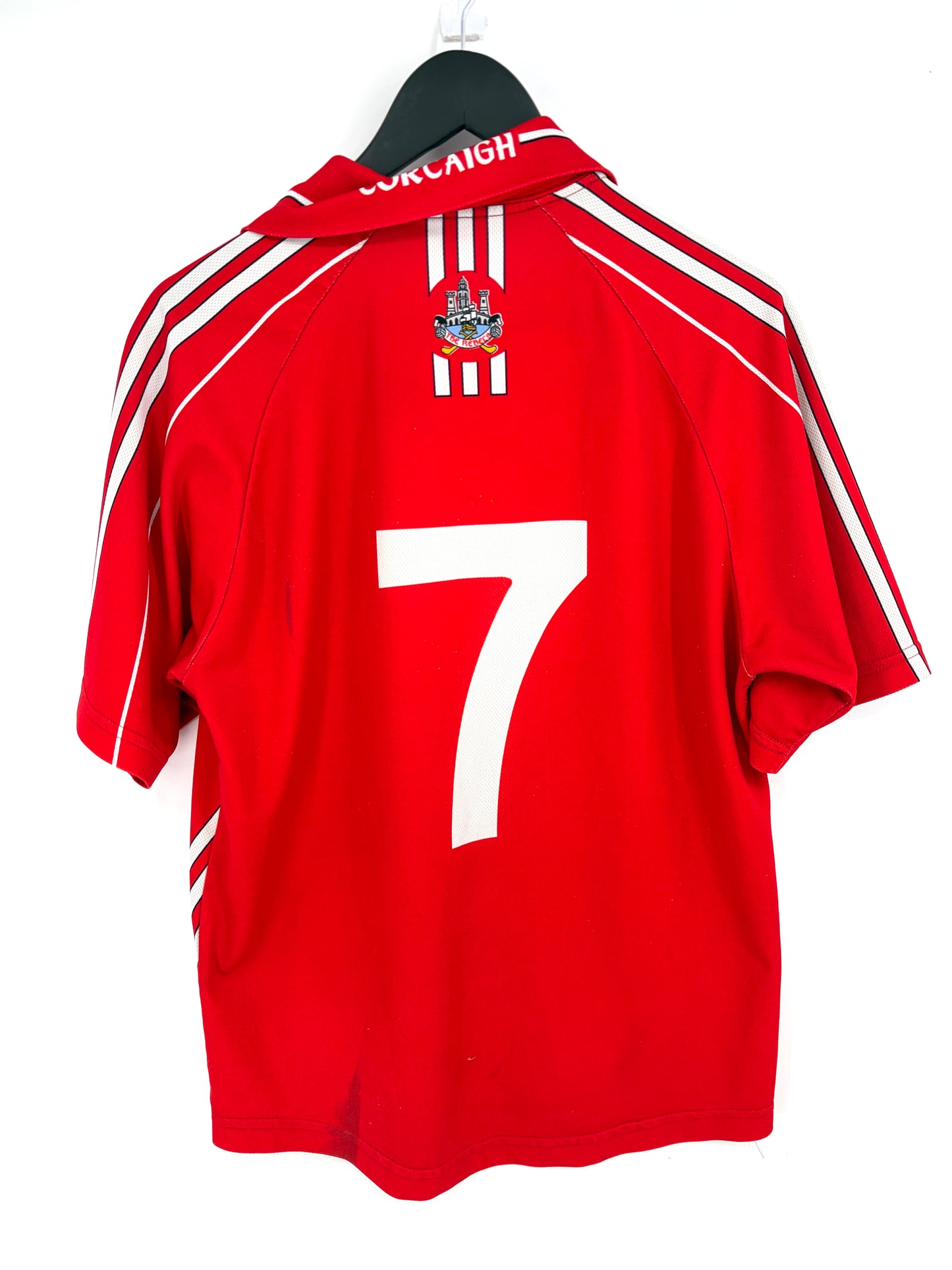Match-Worn 2007/08 Cork GAA Jersey - #7