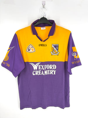 1998 Match-Worn Wexford GAA Jersey - #8