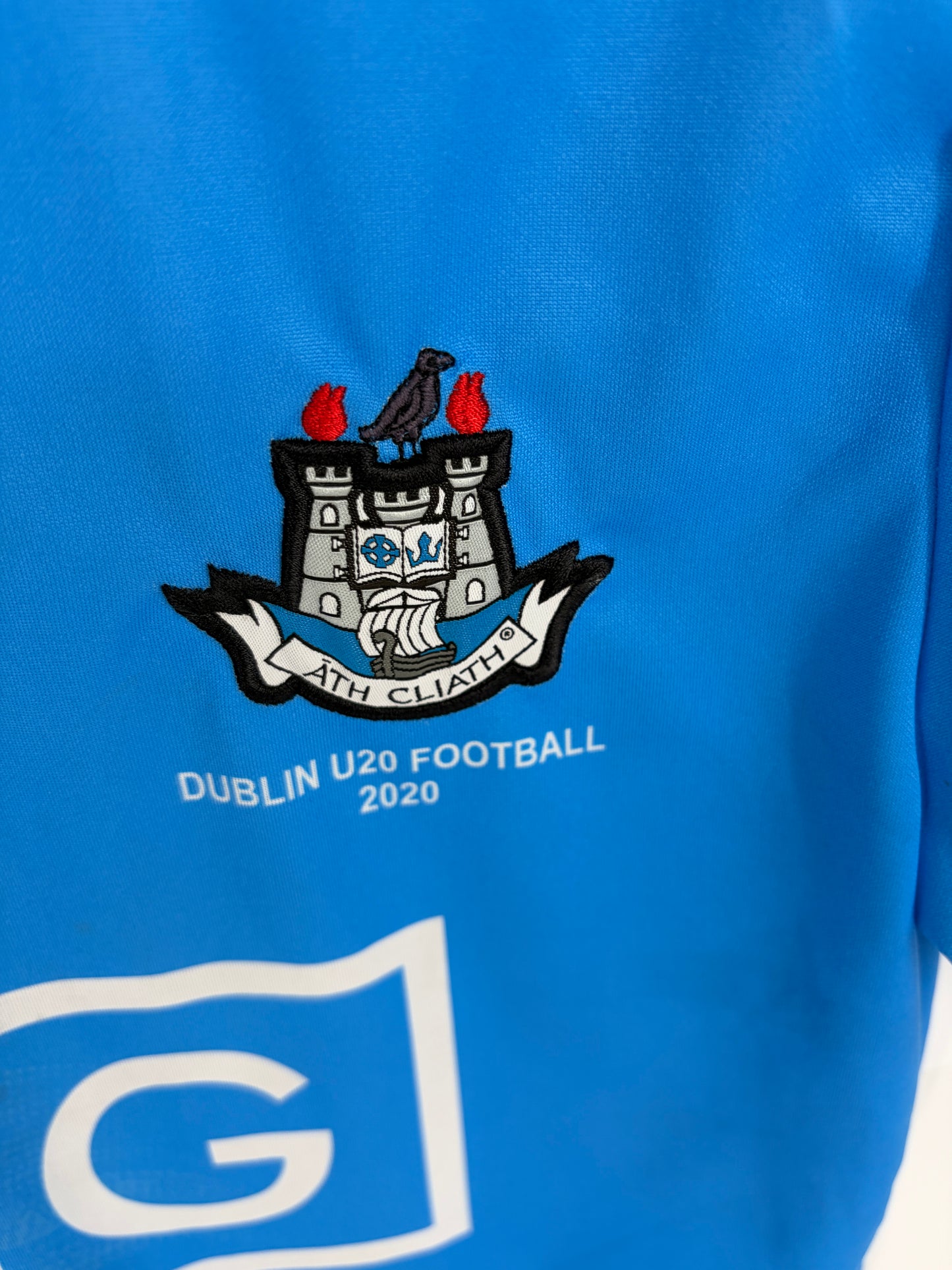 2020 Player Issued GPS Dublin GAA Jersey - #14 (u20s)