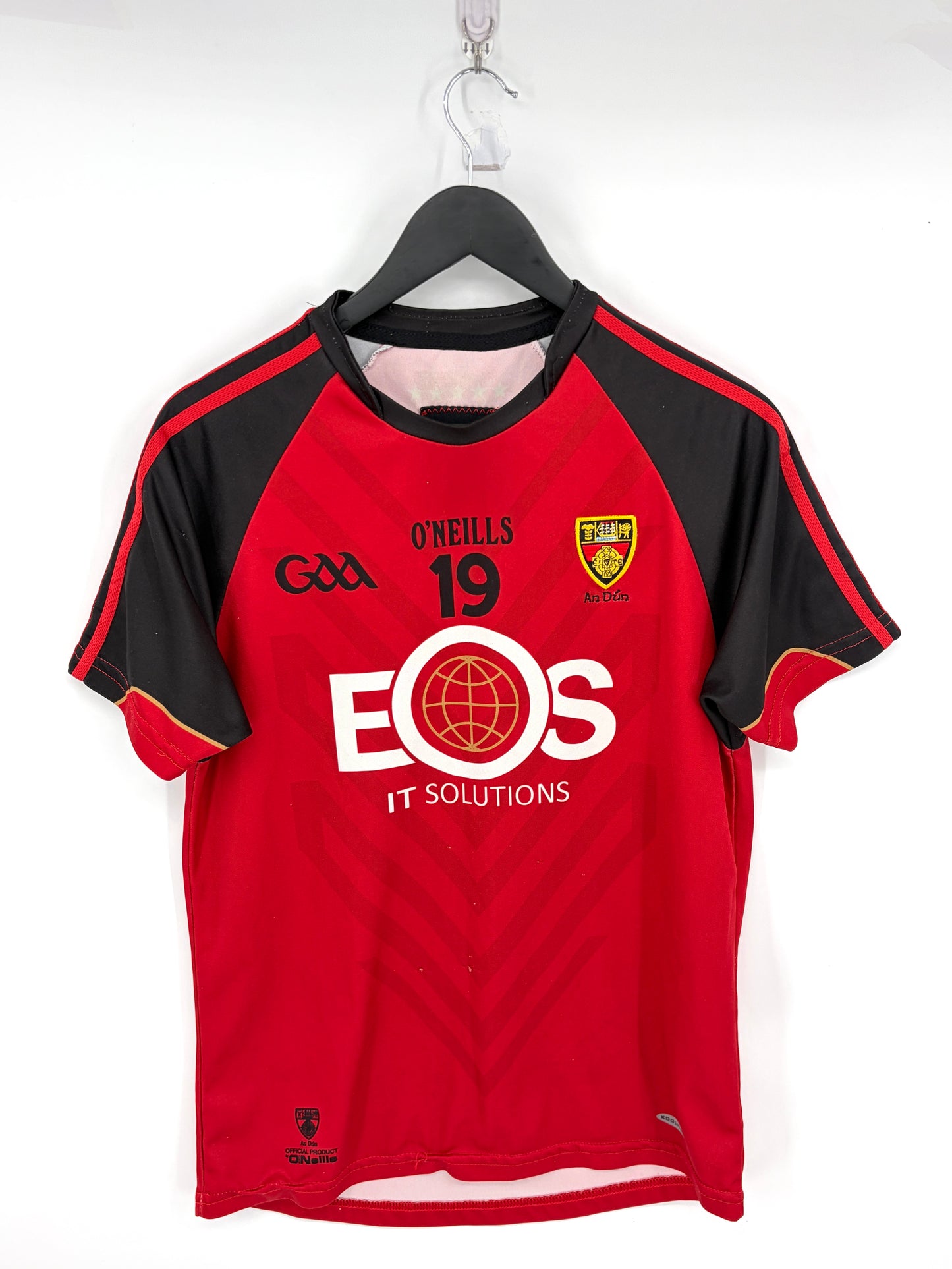 Down 2016/17 Match-Worn GPS GAA Jersey - #19