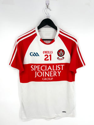 2014/15 Match-Worn Derry GAA Jersey (GPS) - #21