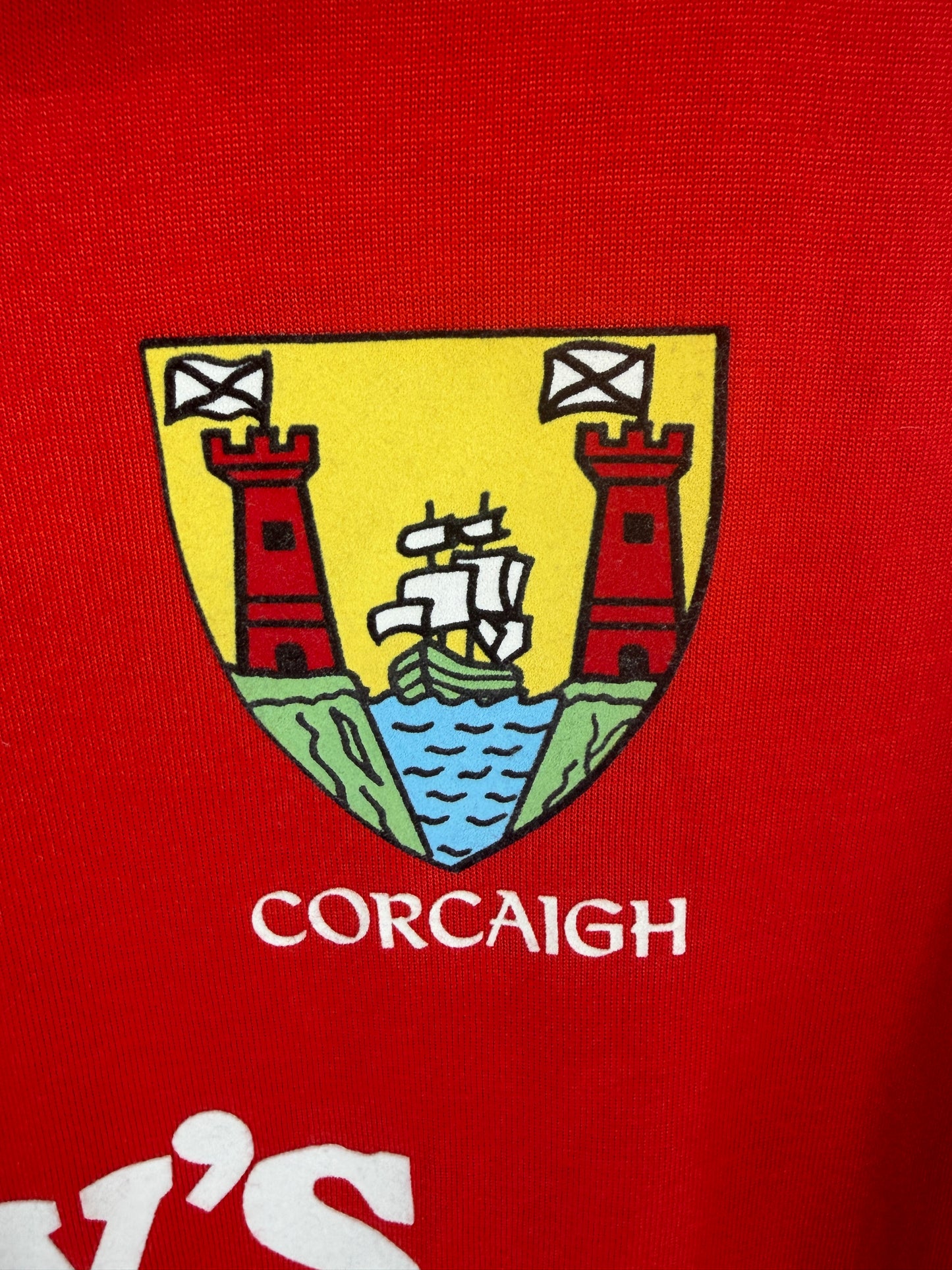 Match-Worn Cork Barry’s Tea 1995 Munster Championship Jersey - #23 (Competition)