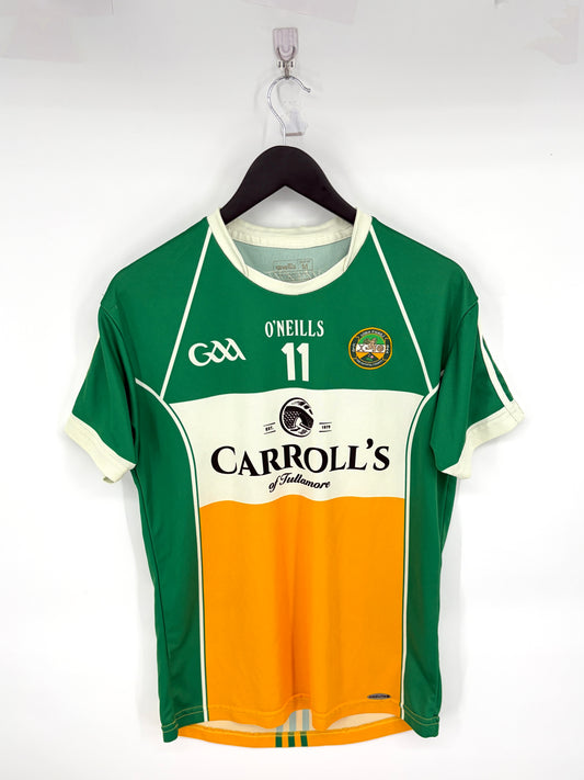 Match-Worn 2018 Offaly GAA GPS Jersey - #11