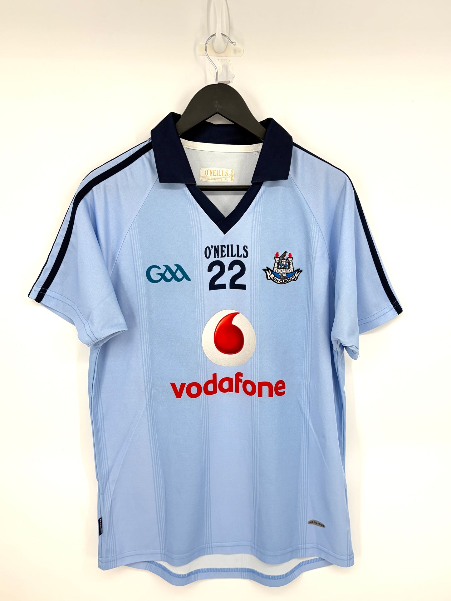 2010-12 Match Worn Dublin GAA Jersey - #22