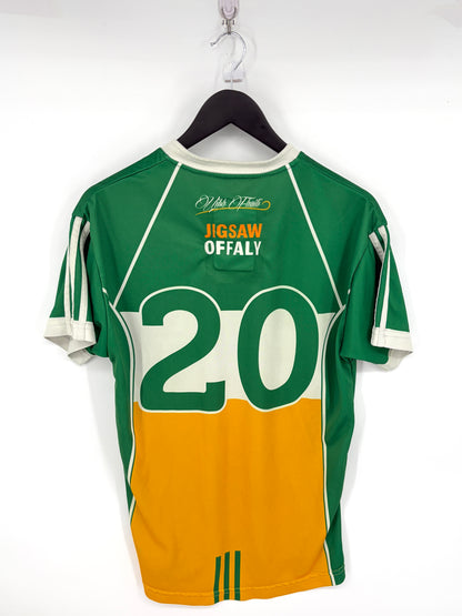 Match-Worn 2018 Offaly GAA GPS Jersey - #20