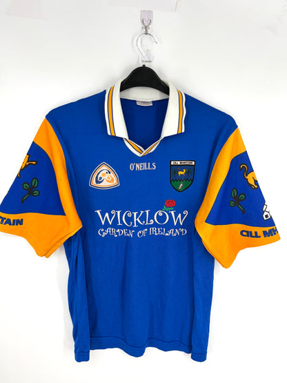 1999 Match-Worn Wicklow GAA Jersey - #8