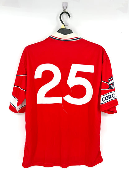 Match-Worn 2000 Cork GAA Hurling Championship Jersey -#25