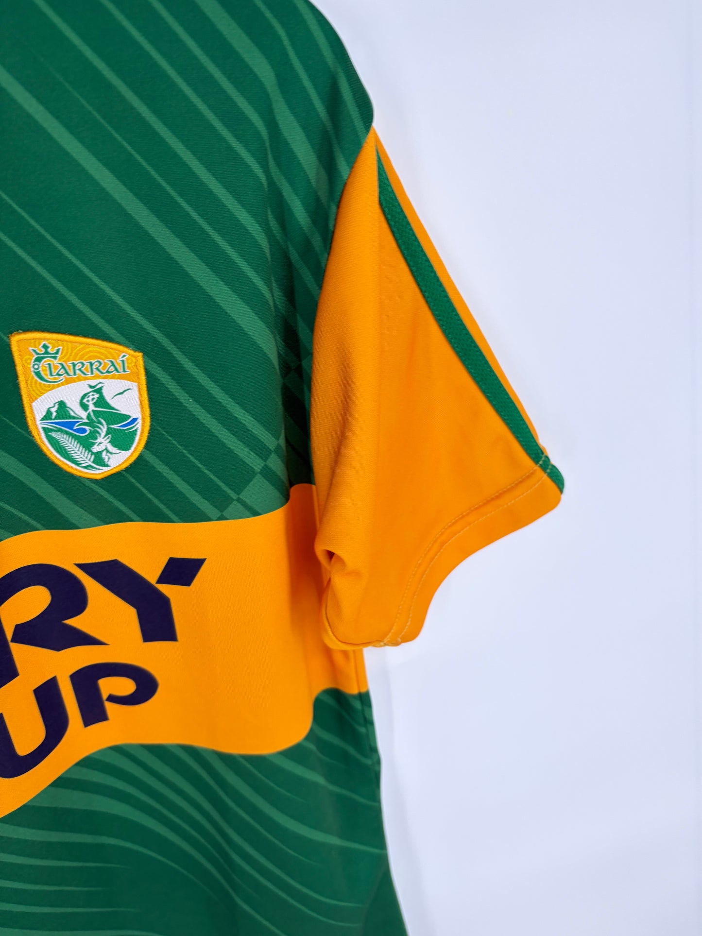 2021 Match-Worn Kerry GAA Jersey w/ GPS Pouch - #18