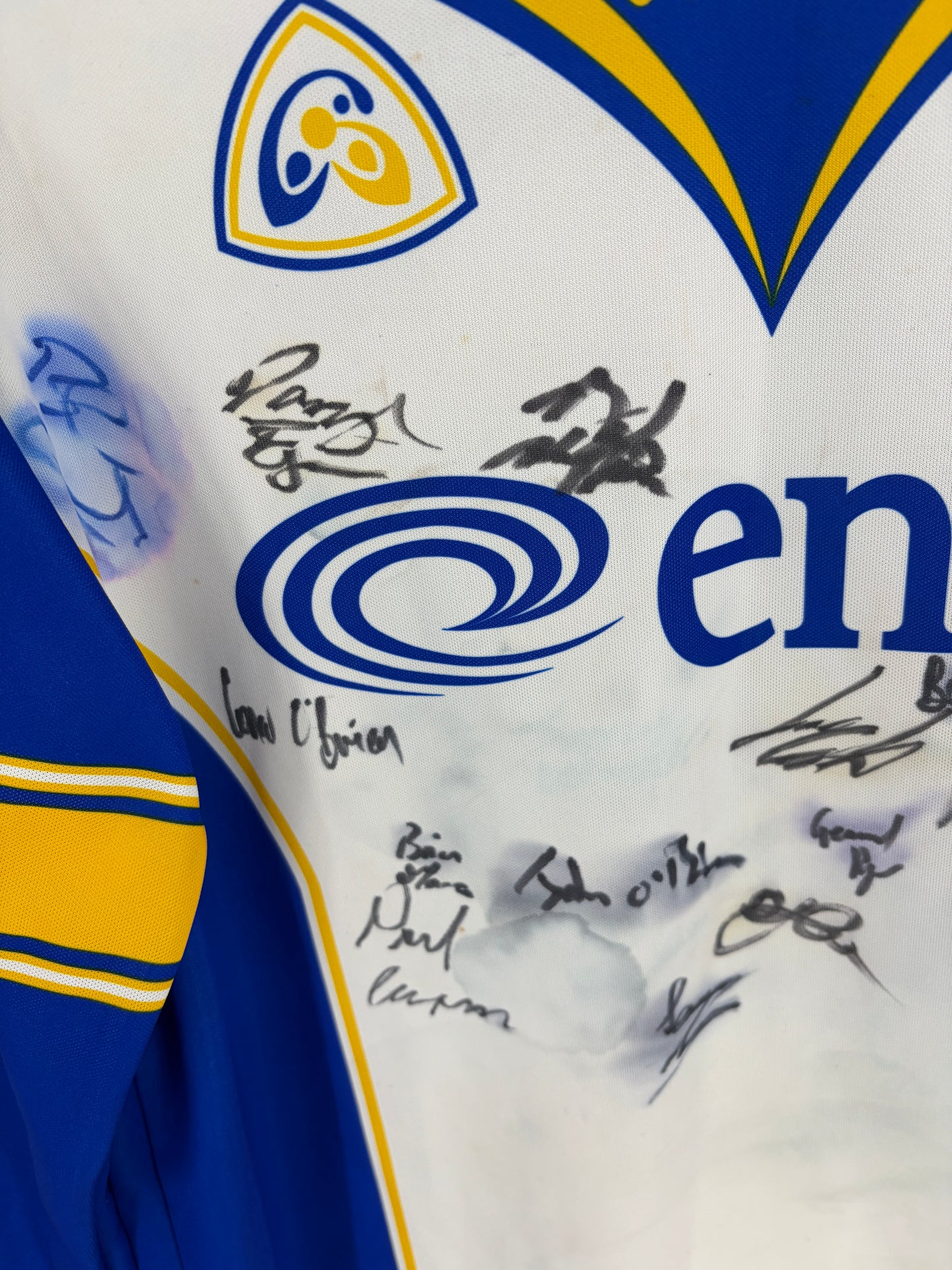Signed Match-Worn 2002 Tipperary GAA Jersey - #16