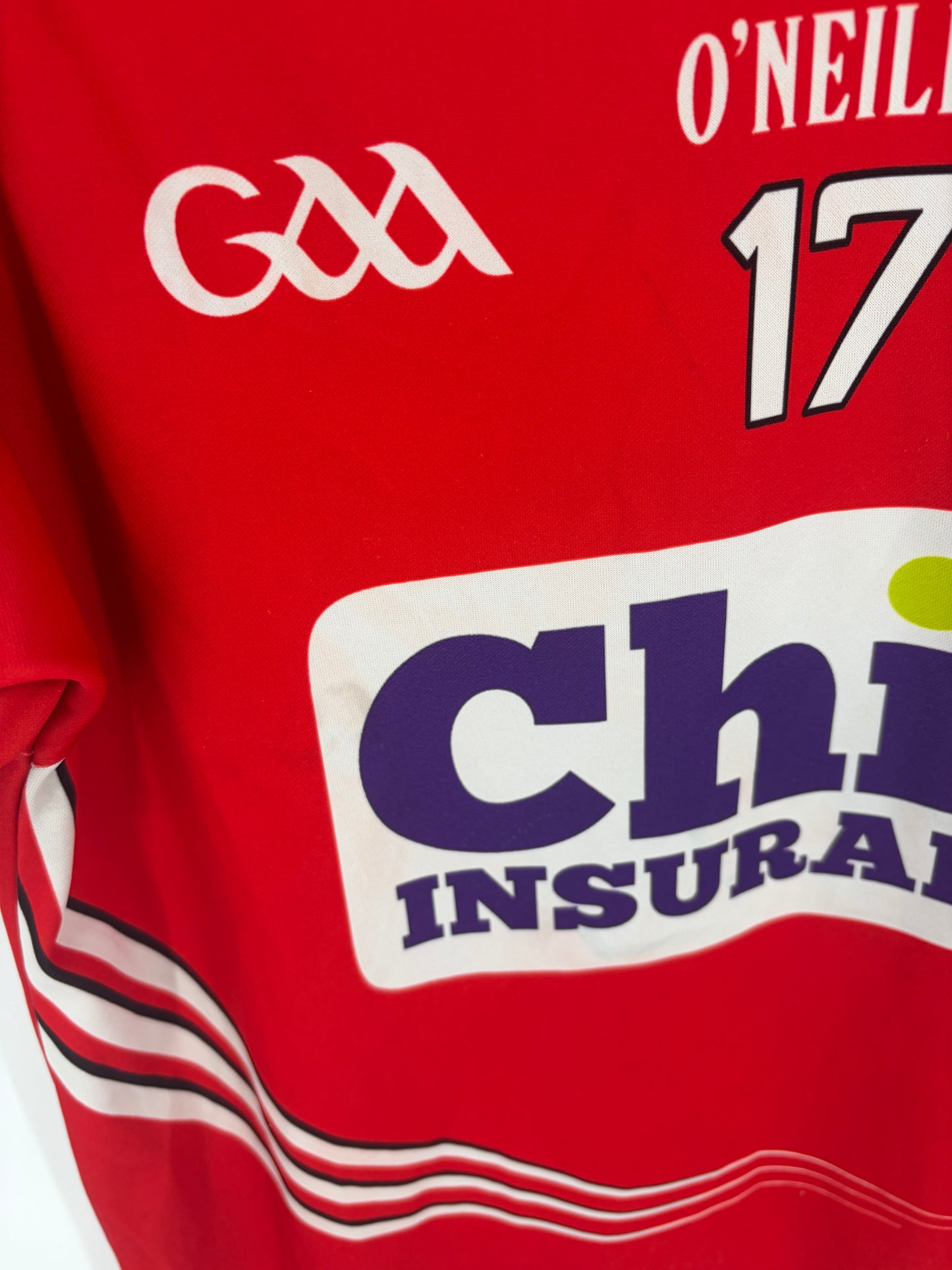 2013 All Ireland Final Cork GAA Jersey - #17