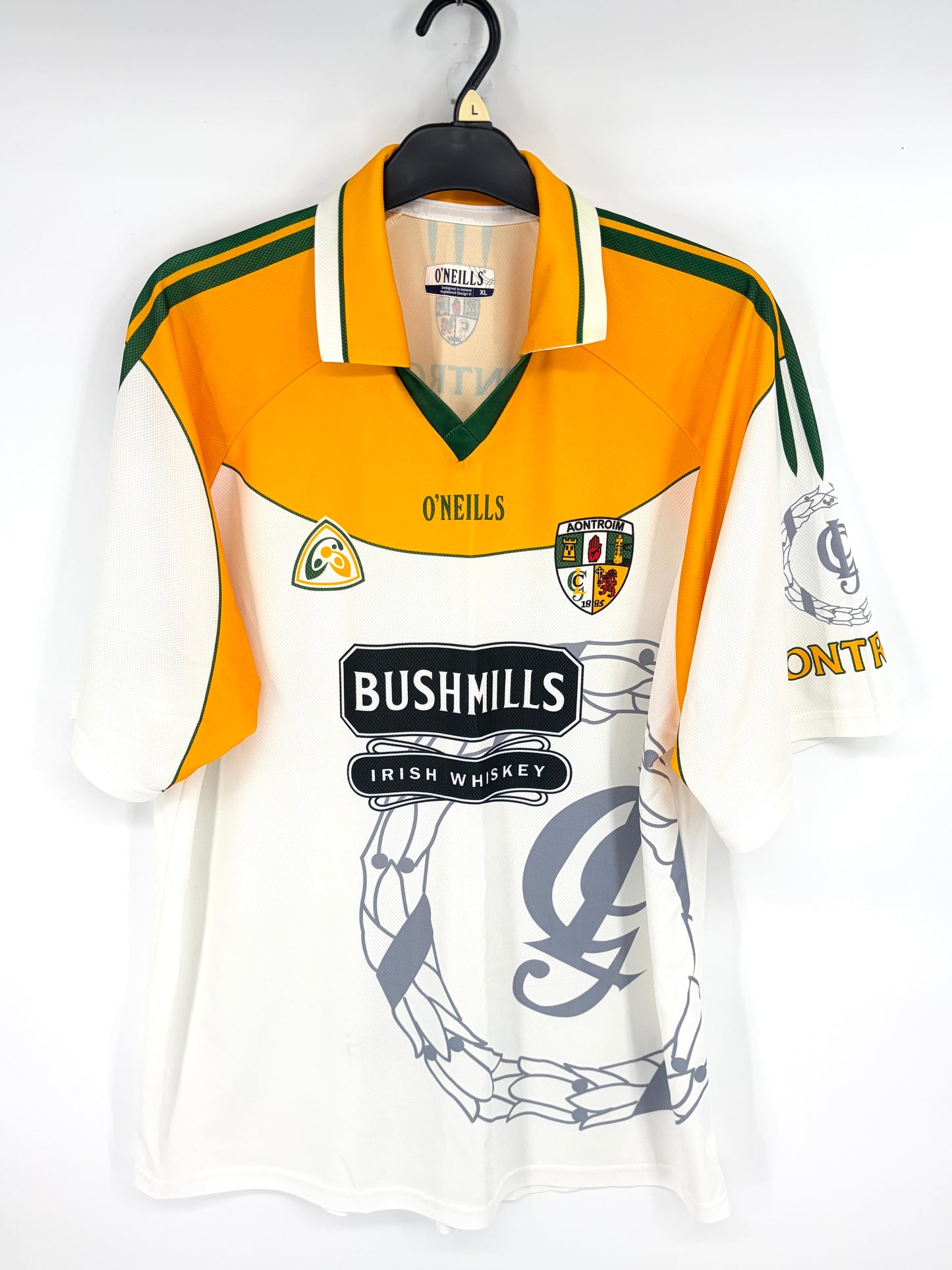 2003/06 Antrim GAA Bushmills Away Jersey (XL)