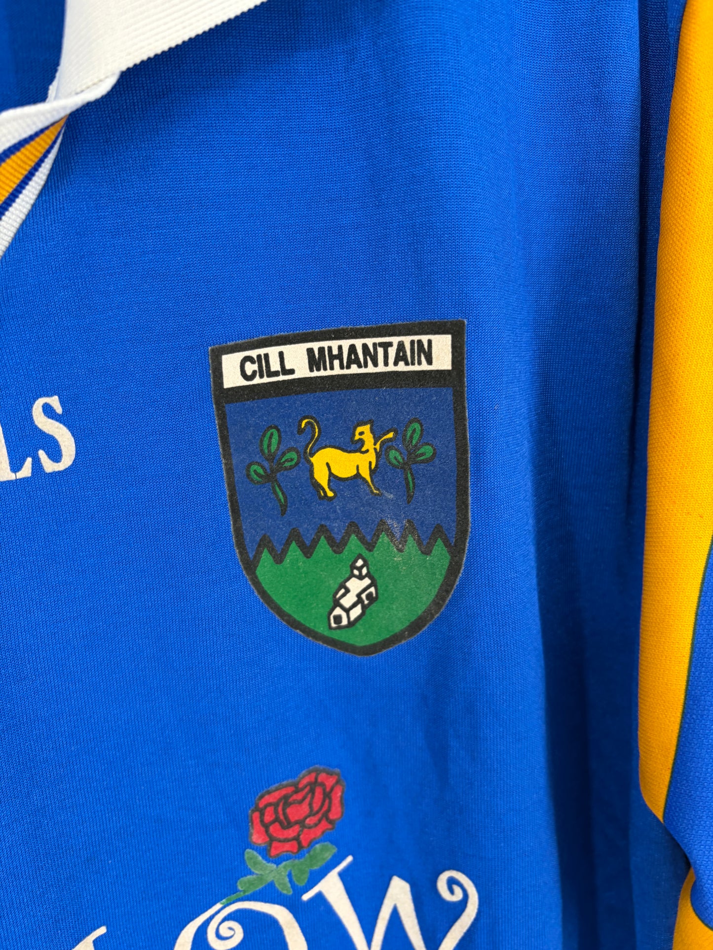 1999 Match-Worn Wicklow GAA Jersey - #13