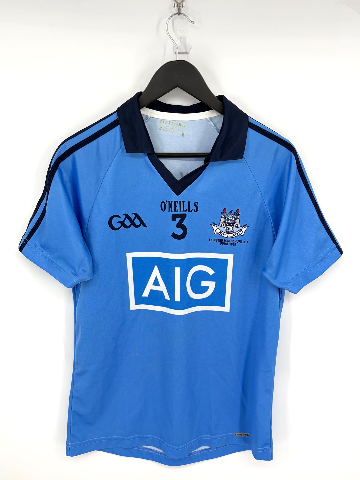Leinster MH Final Match-Worn Dublin GAA Jersey - #3