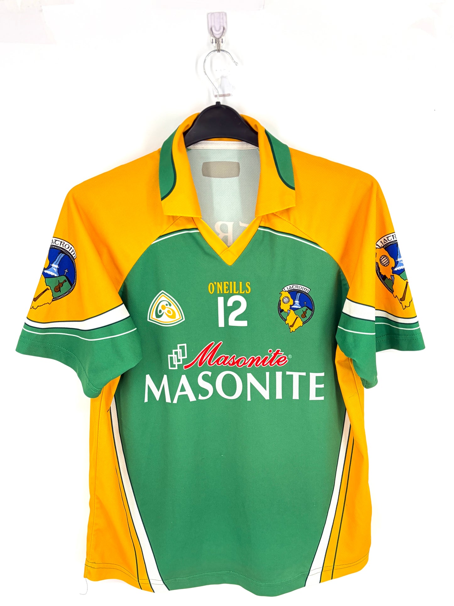 Match-Worn 2008 Leitrim GAA Jersey - #12