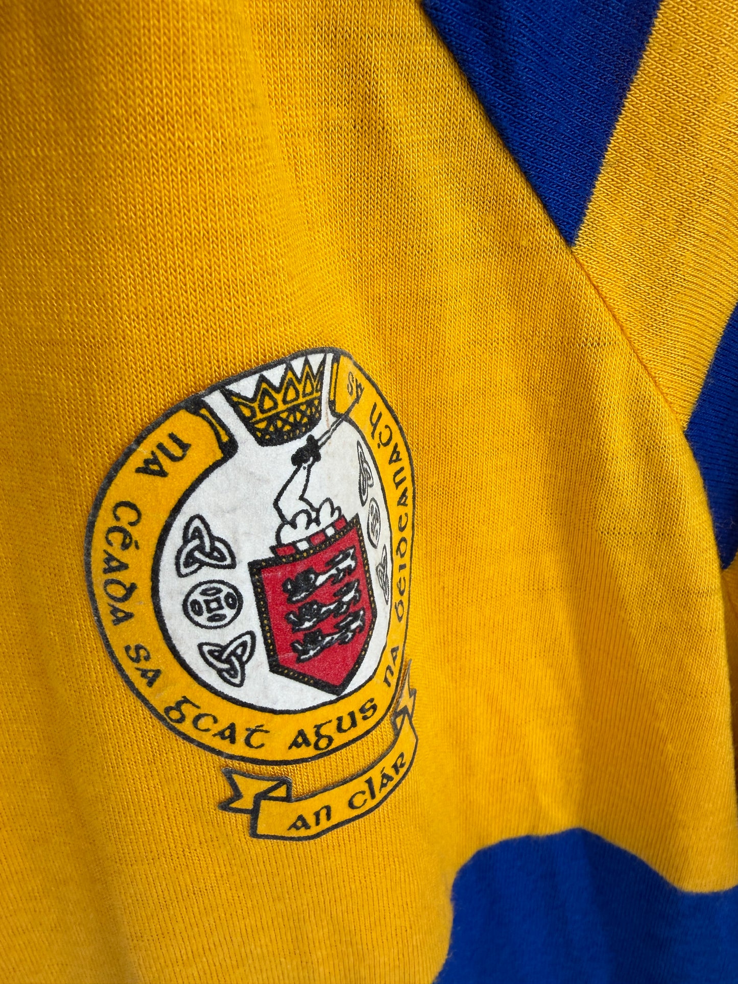 1994 Match-Worn Clare GAA Jersey - #7
