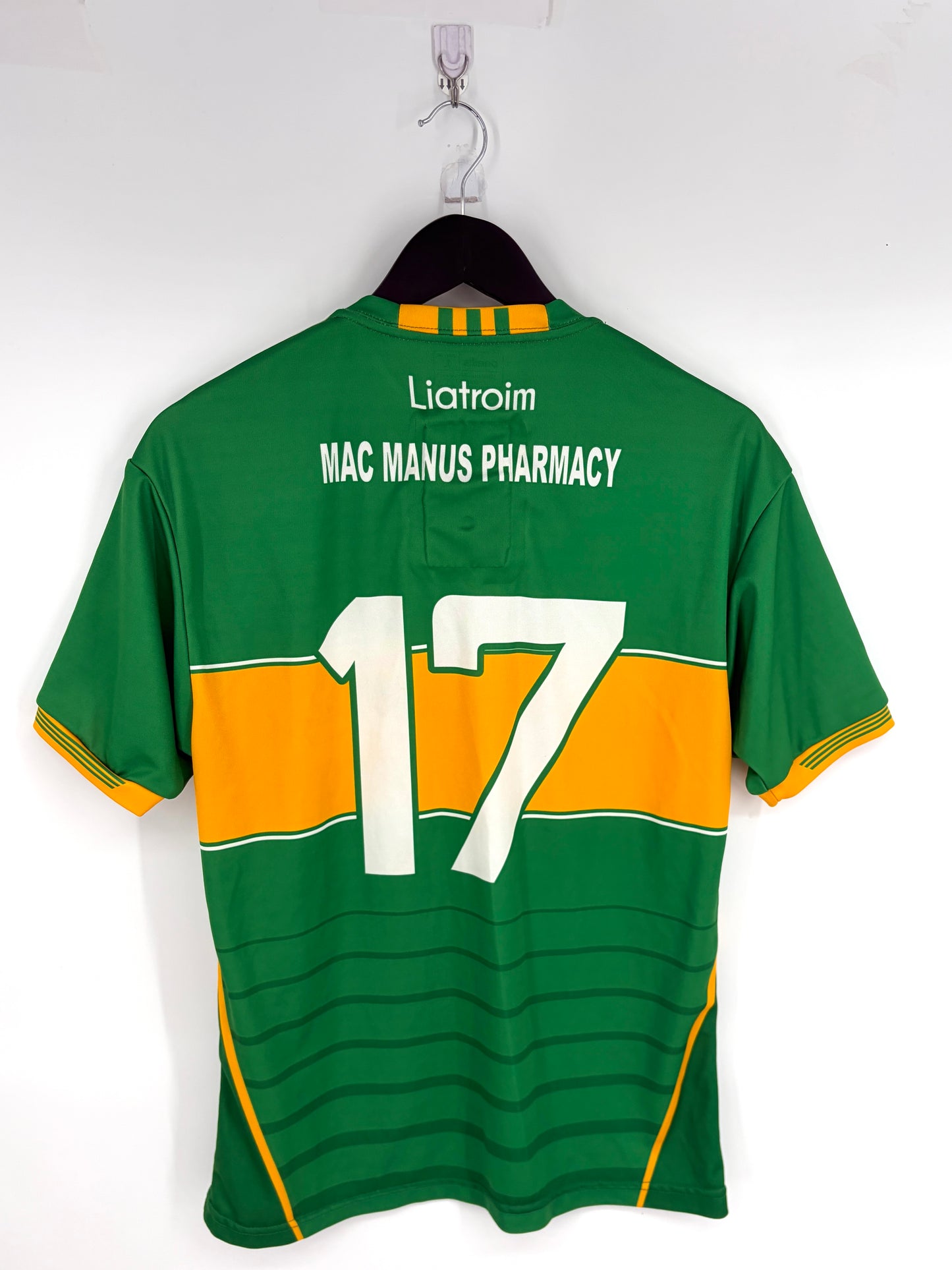 Match-Worn 2019 Leitrim GAA Jersey - #17