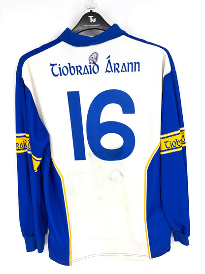 Signed Match-Worn 2002 Tipperary GAA Jersey - #16