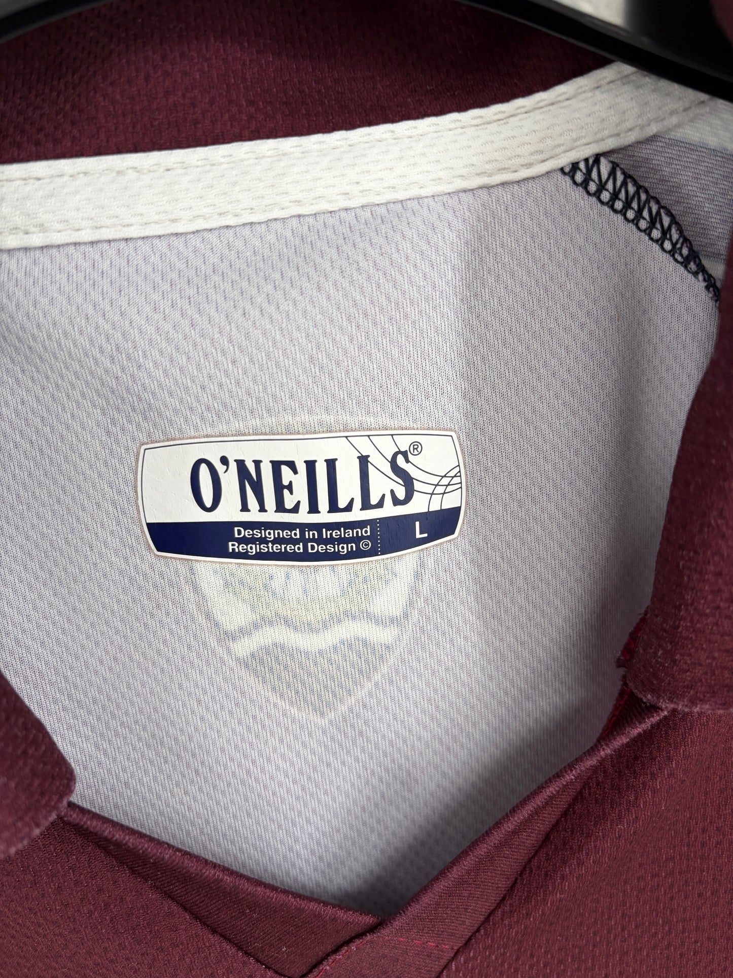 Match Worn Galway GAA 2007/08 Jersey - #14