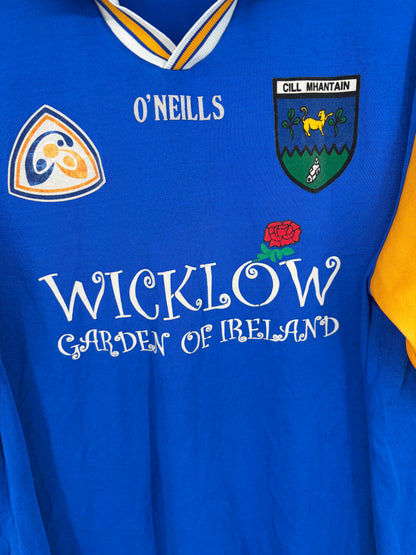 1999 Match-Worn Wicklow GAA Jersey - #8