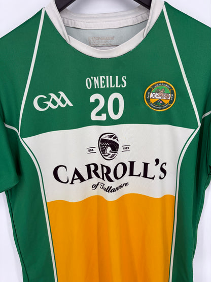 Match-Worn 2018 Offaly GAA GPS Jersey - #20