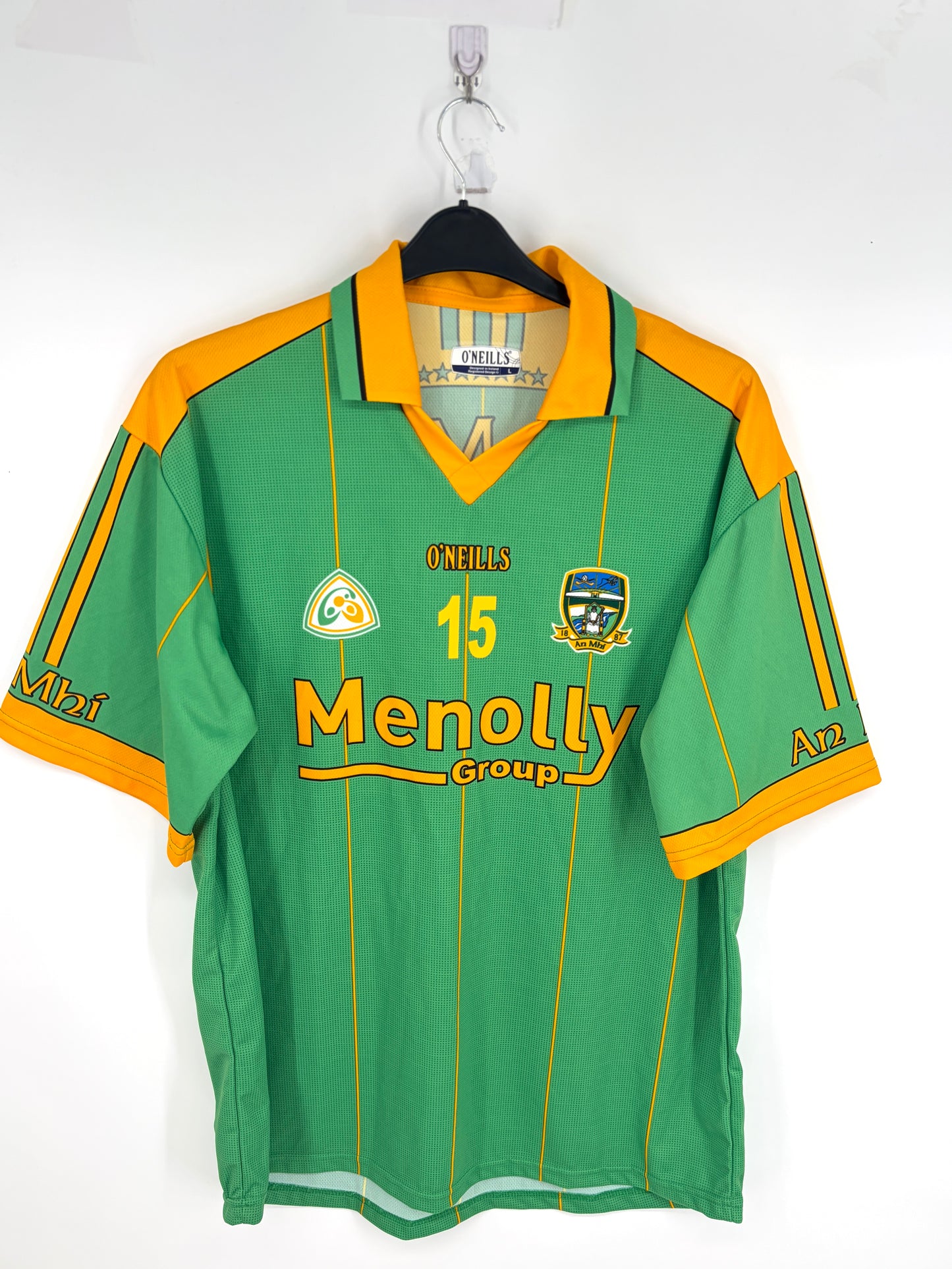 2008 Match Worn Meath Jersey - #15