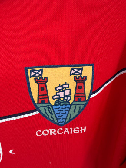 Match-Worn 2000 Cork GAA Hurling Championship Jersey -#25